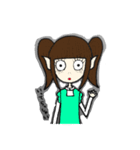 メル変の国のお姫さま───。（個別スタンプ：6）