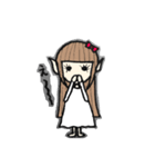 メル変の国のお姫さま───。（個別スタンプ：16）
