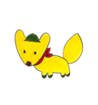 のんびりキツネのコンちゃん（個別スタンプ：5）