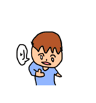 ひだりてでかいたよ（個別スタンプ：2）