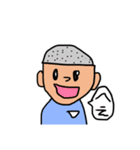 ひだりてでかいたよ（個別スタンプ：3）
