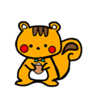 こりすまるスタンプ（個別スタンプ：1）