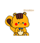 こりすまるスタンプ（個別スタンプ：4）
