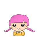 みつあみ さくらちゃん（個別スタンプ：2）