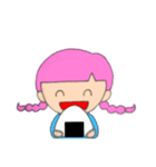 みつあみ さくらちゃん（個別スタンプ：4）