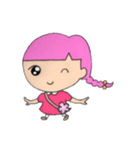 みつあみ さくらちゃん（個別スタンプ：5）