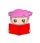 みつあみ さくらちゃん（個別スタンプ：6）