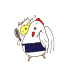 にわとりさんとひよこさんとたまご（個別スタンプ：23）