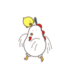 にわとりさんとひよこさんとたまご（個別スタンプ：40）