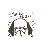 あなたのしろいいぬ（個別スタンプ：16）