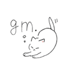 ねこがいる（個別スタンプ：1）