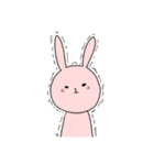 クールに見えて実は表情豊かなうさぎ（個別スタンプ：13）