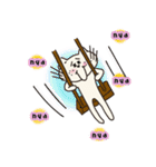 陽気ないぬとねこ（個別スタンプ：13）