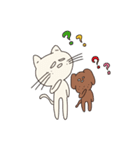 陽気ないぬとねこ（個別スタンプ：23）