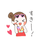 華の14女スタンプ（個別スタンプ：10）
