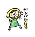 普通系女子（個別スタンプ：8）