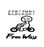 Free Way ちゃみりー ツーリングクラブ 3（個別スタンプ：4）