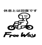 Free Way ちゃみりー ツーリングクラブ 3（個別スタンプ：5）