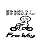 Free Way ちゃみりー ツーリングクラブ 3（個別スタンプ：8）