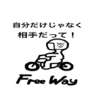 Free Way ちゃみりー ツーリングクラブ 3（個別スタンプ：35）