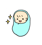 赤ちゃんのスタンプ by mia（個別スタンプ：3）