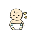 赤ちゃんのスタンプ by mia（個別スタンプ：4）