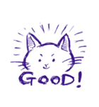 どうぶつのシンプルごあいさつスタンプ（個別スタンプ：7）