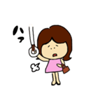 女の子ちちょん（個別スタンプ：4）