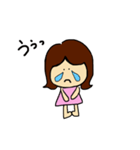 女の子ちちょん（個別スタンプ：9）