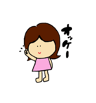 女の子ちちょん（個別スタンプ：10）