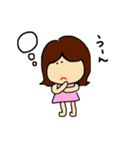 女の子ちちょん（個別スタンプ：13）