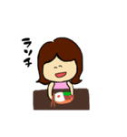 女の子ちちょん（個別スタンプ：18）