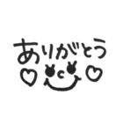 シンプル✳︎（個別スタンプ：3）