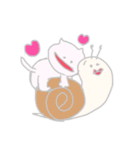 さけにゃんと愛しのでんでん（個別スタンプ：15）