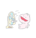 さけにゃんと愛しのでんでん（個別スタンプ：28）