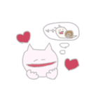 さけにゃんと愛しのでんでん（個別スタンプ：30）