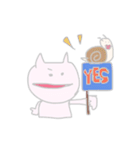 さけにゃんと愛しのでんでん（個別スタンプ：33）