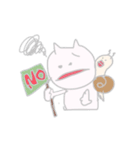さけにゃんと愛しのでんでん（個別スタンプ：34）