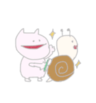 さけにゃんと愛しのでんでん（個別スタンプ：35）