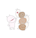 さけにゃんと愛しのでんでん（個別スタンプ：37）