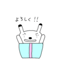 びっくり箱からうさぎ（個別スタンプ：4）
