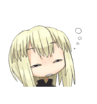 顔がうるさい子（個別スタンプ：11）