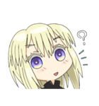 顔がうるさい子（個別スタンプ：12）