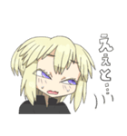 顔がうるさい子（個別スタンプ：22）