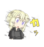 顔がうるさい子（個別スタンプ：34）