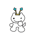 人っぽいネコの毎日（個別スタンプ：8）