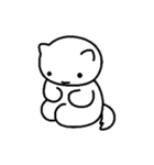 人っぽいネコの毎日（個別スタンプ：16）