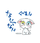 慶n.のオッドアイ白猫(関西弁バージョン)（個別スタンプ：28）