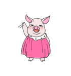 マダム・ベーコン（個別スタンプ：32）