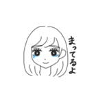 泣き虫な女の子（個別スタンプ：13）